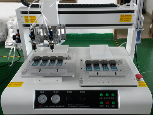 臺(tái)式雙工位雙頭點(diǎn)膠機(jī)RC-300B2Y