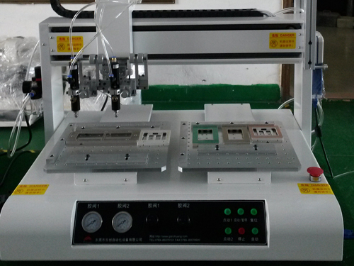 臺(tái)式雙工位雙頭點(diǎn)膠機(jī)RC-300B2Y